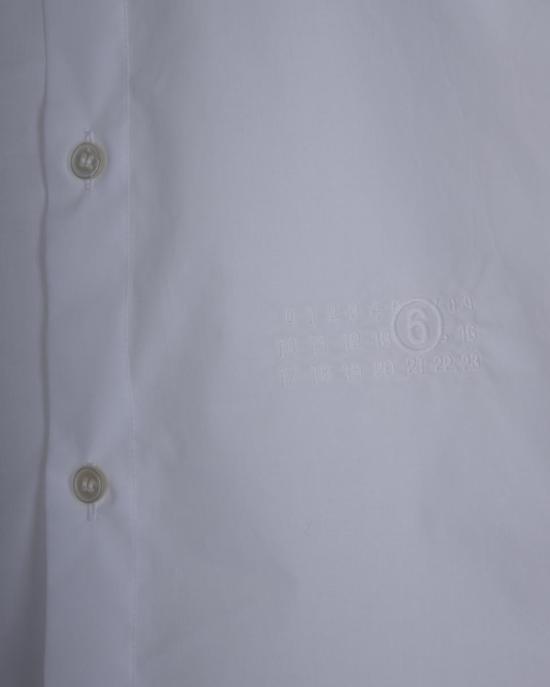25FW MM6 메종마르지엘라 셔츠 S62DT0049M35256100 WHITE - MM6 MAISON MARGIELA