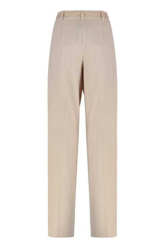 25FW 막스마라 스튜디오 스트레이트 팬츠 ENTRATA2526136082600 018 Beige - MAX MARA STUDIO