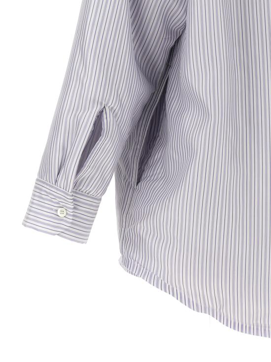 26SS 마르지엘라 패디드 스트라이프 셔츠 S50DT0040M35204001F Light Blue - MAISON MARGIELA