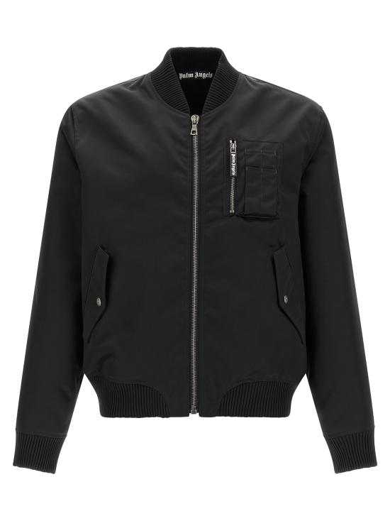 25SS 팜앤젤스 봄버 자켓 PMEH033S25FAB00110101010 Black