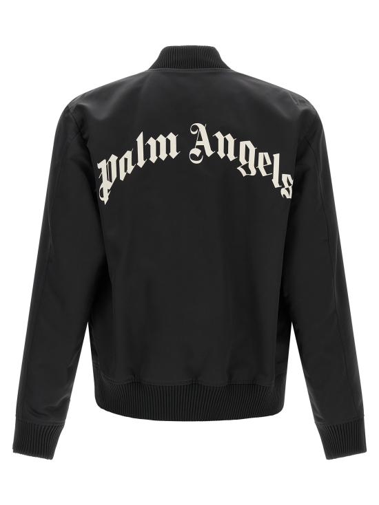 25SS 팜앤젤스 봄버 자켓 PMEH033S25FAB00110101010 Black - PALM ANGELS