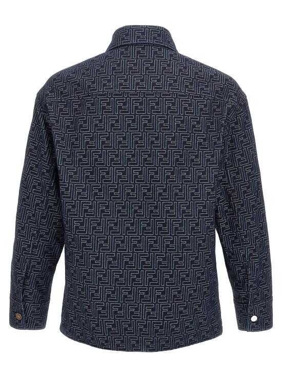 25FW 펜디 자켓 FW1321AUX4F0BUZ Blue - FENDI