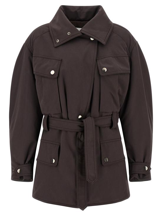 25FW 안다마네 자켓 T182025ATNP252DARKBROWN Brown