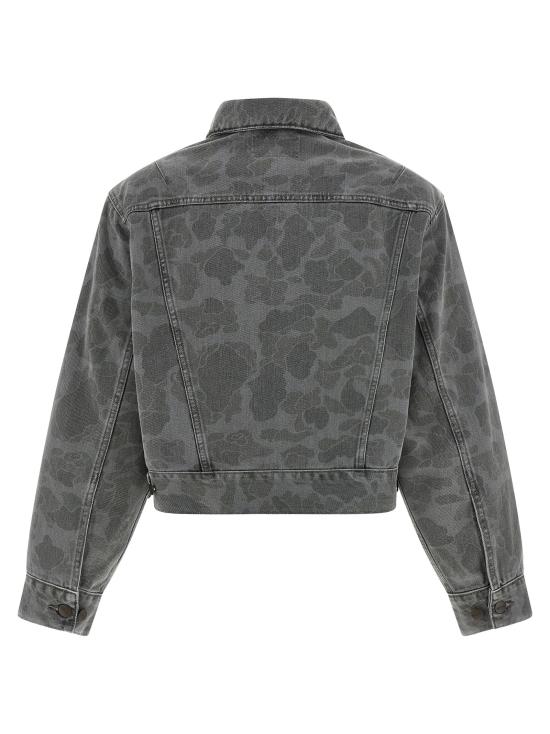 25FW 칼하트 WIP 데님 자켓 I0338902I30H Gray - CARHARTT WIP