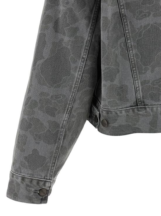 25FW 칼하트 WIP 데님 자켓 I0338902I30H Gray - CARHARTT WIP