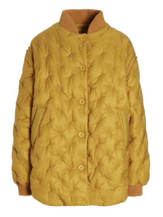  쉐르파 봄버 자켓 SHUOJG00NVINTAGEGOLD Yellow