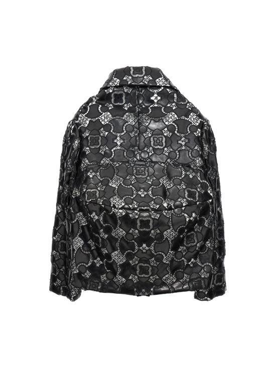  꼼데가르송 자켓 GKJ0150511 White Black - COMME DES GARCONS