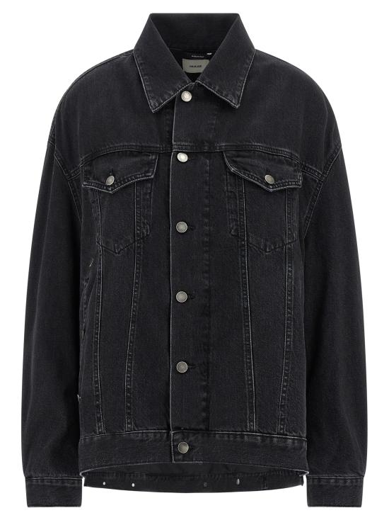 25FW 하이쿠레 데님 자켓 HEW09118DF173L0854L0854 Black