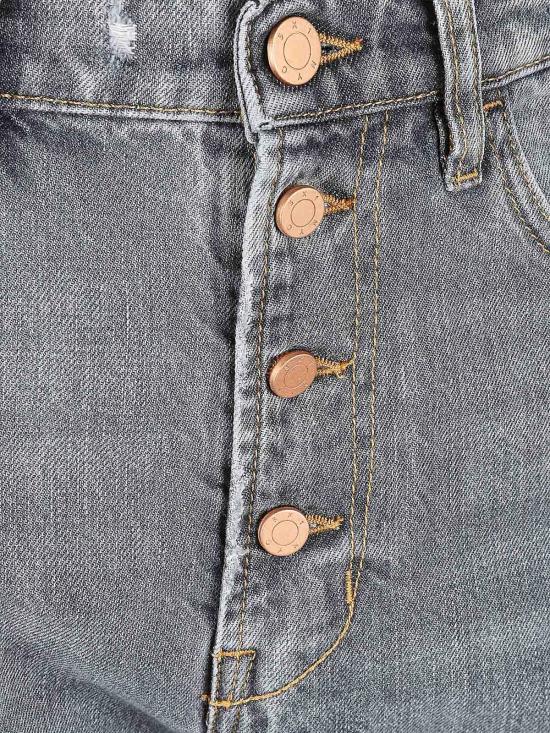 25FW 3x1 스트레이트 팬츠 AUSTINCROPDR02RGSTONE Grey - 3X1