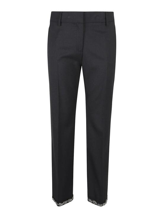  촐로 문크 스트레이트 팬츠 T294PC06001NERO Black