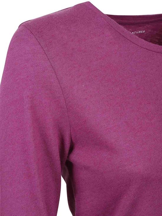  마제스틱필라쳐 반팔 티셔츠 H23M005FTS008ORCHIDEA Purple - MAJESTIC FILATURES