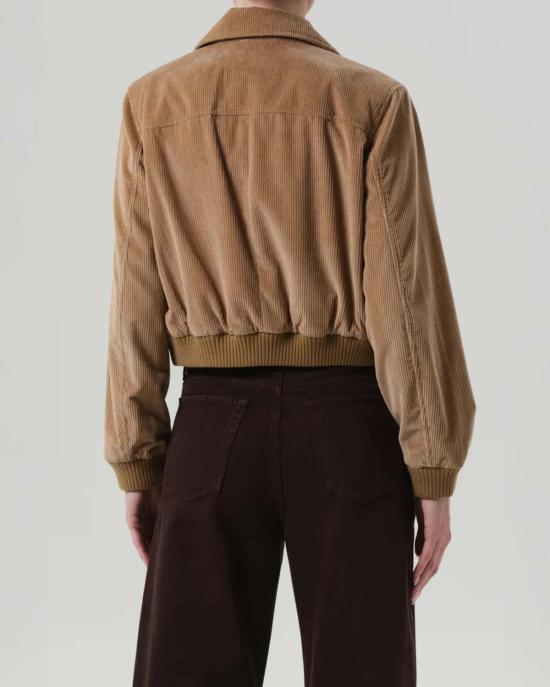  시티즌 오브 휴머니티 봄버 자켓 시티즌스 오브 휴머니티 롤라 이브 봄버 재킷 앰버 - CITIZEN OF HUMANITY