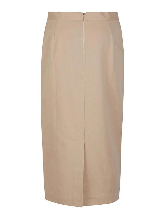 24FW 일레븐88 미디 스커트 24P424BEIGE Beige - ELEVEN88