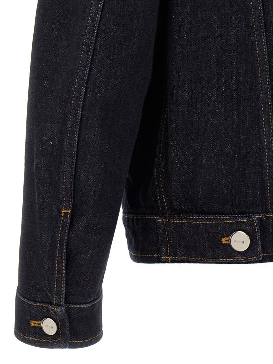 25FW 펜디 데님 자켓 FW1027AUADF1GXH Blue - FENDI