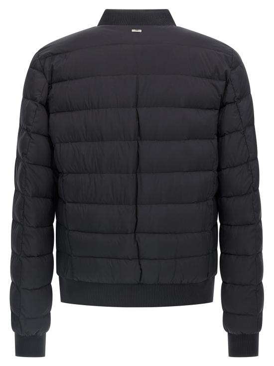 25FW 에르노 봄버 자켓 PI010ULE12456Z9300 Black - HERNO