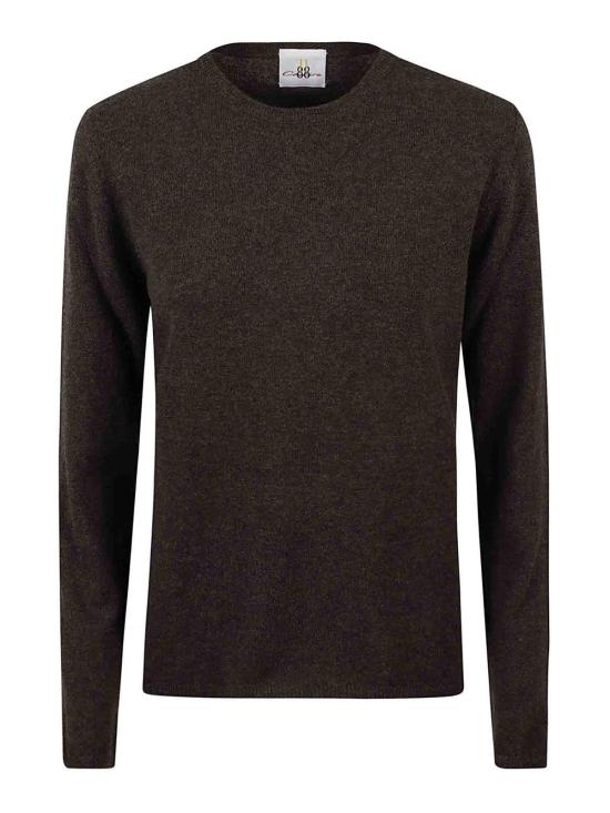  일레븐88 탑 MONETMARRONE Brown