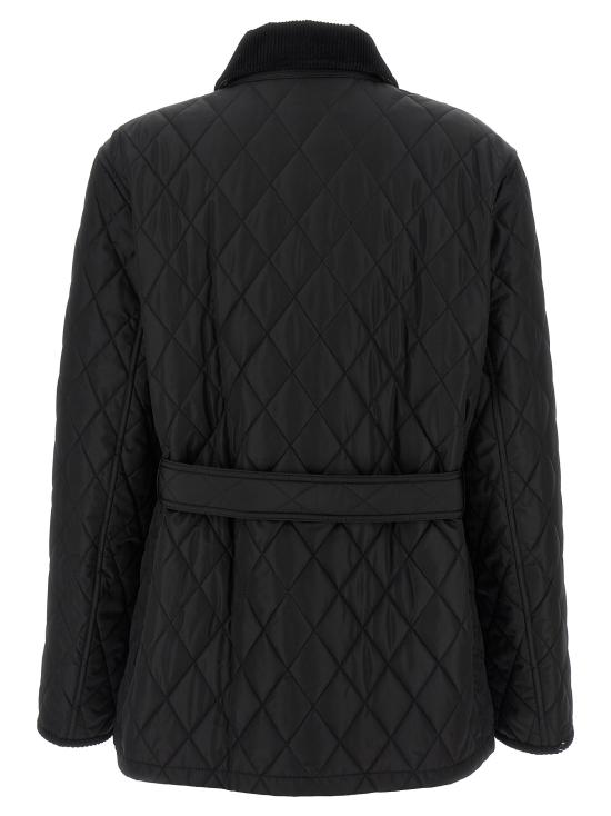 26FW 버버리 칠턴 퀼팅 자켓 8110378BLACK - BURBERRY