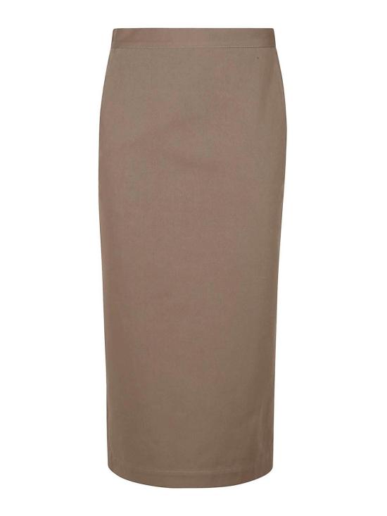 24FW 일레븐88 미디 스커트 24P424MILITARE Dark Green