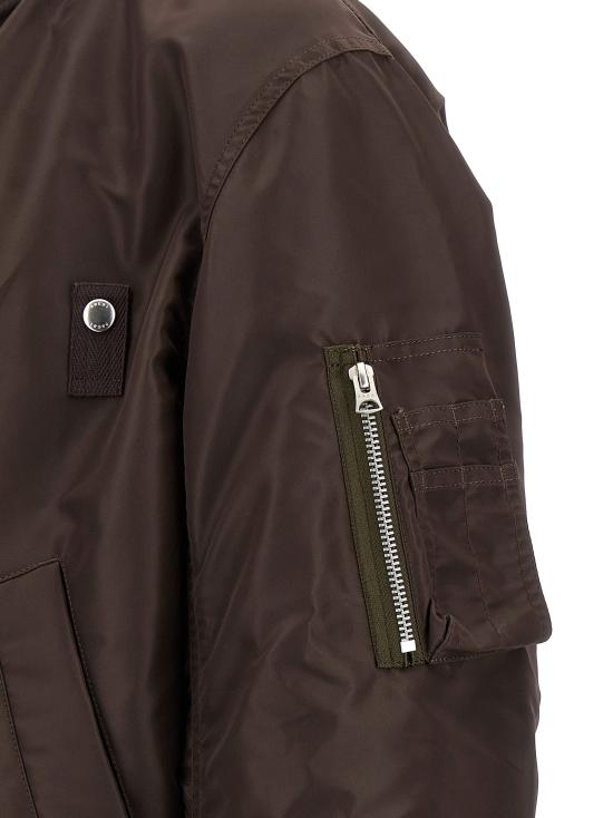 25FW 사카이 봄버 자켓 2503784M612 Brown - SACAI