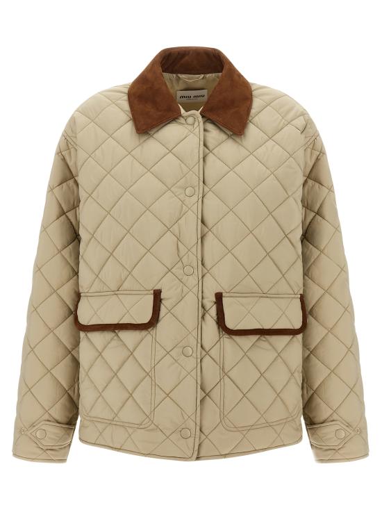 25FW 미우미우 자켓 ML1311SOOO17OOF0036 Beige