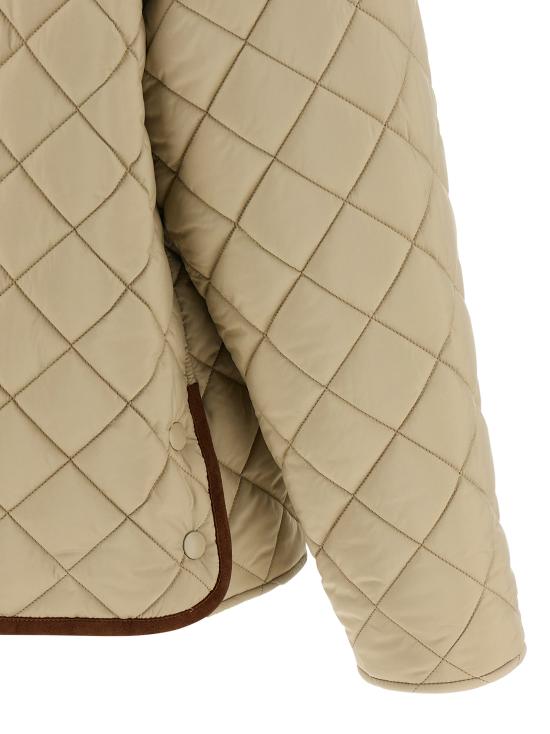 25FW 미우미우 자켓 ML1311SOOO17OOF0036 Beige - MIU MIU