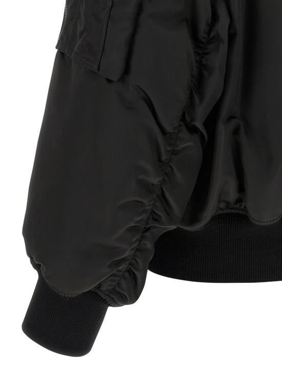 25FW 생로랑 봄버 자켓 838713YZ9BV1000 Black - SAINT LAURENT