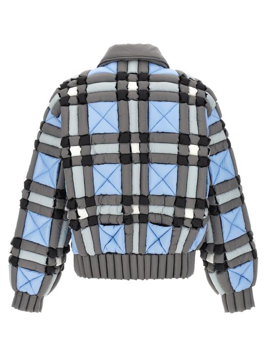 25FW 크리스토퍼 락시 숏패딩 CRDJ075BLUECECK Multicolor - CHRISTOPHER RAXXY