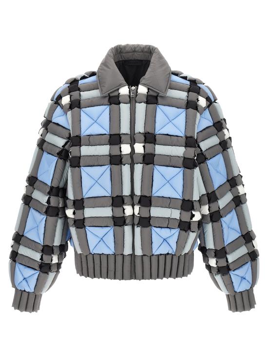 25FW 크리스토퍼 락시 숏패딩 CRDJ075BLUECECK Multicolor