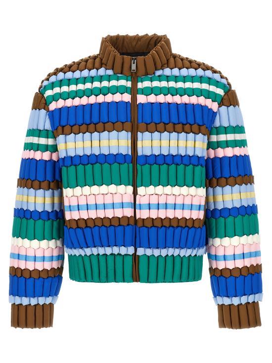 25FW 크리스토퍼 락시 숏패딩 CRDJ111PINKGREEN Multicolor