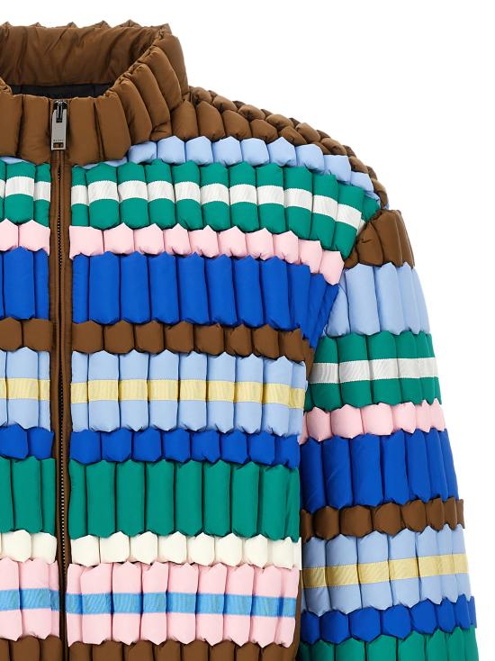 25FW 크리스토퍼 락시 숏패딩 CRDJ111PINKGREEN Multicolor - CHRISTOPHER RAXXY