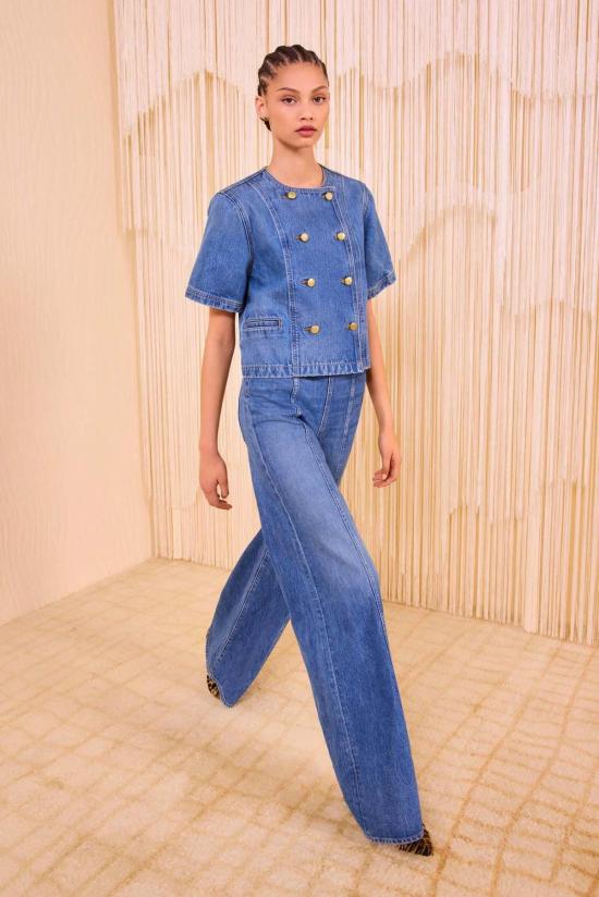  울라 존슨 데님 자켓 서지 재킷 - ULLA JOHNSON