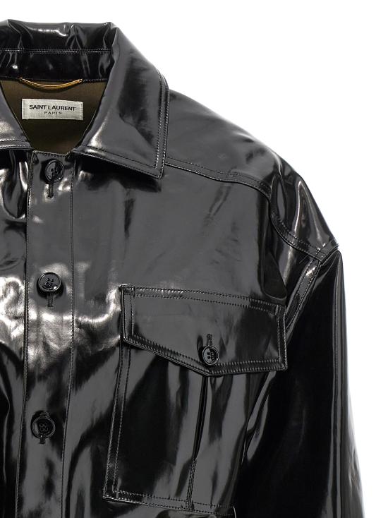 24FW 생로랑 자켓 801536Y6I901836 Black - SAINT LAURENT