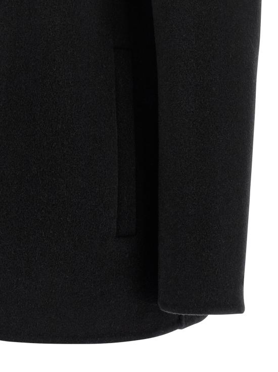 25FW 버버리 울 오버셔츠 8115289BLACKSANDIPCHECK Black - BURBERRY