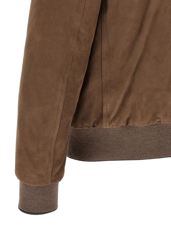 25FW 무레르 가죽 자켓 MOUBO100213U0254 Brown - MOORER