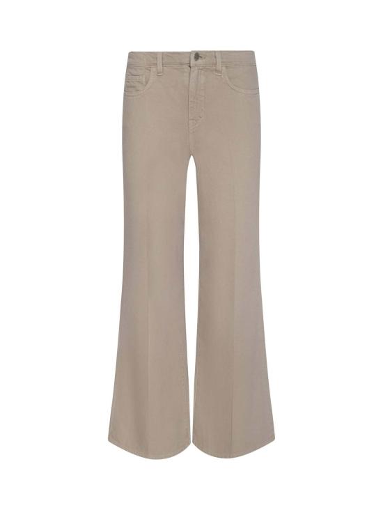  라장스 데님 팬츠 L'agence Alicent 와이드 레그 진 - L'AGENCE