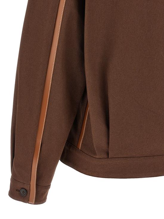 25FW 미우미우 자켓 ML1042SOOO17FSF0324 Brown - MIU MIU