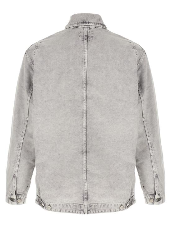 25FW 칼하트 WIP 아크틱 디어본 캔버스 12온즈 자켓   I035817895F Gray - CARHARTT WIP