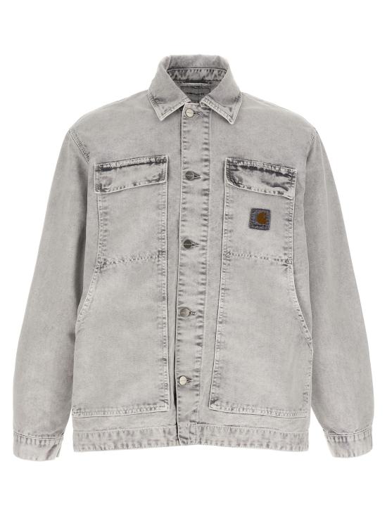 25FW 칼하트 WIP 아크틱 디어본 캔버스 12온즈 자켓   I035817895F Gray