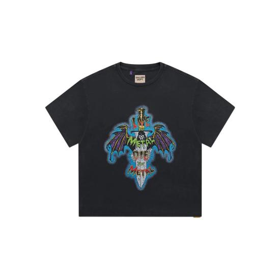 25FW 갤러리 디파트먼트 반팔 티셔츠 LFM 10287 VBLK Black