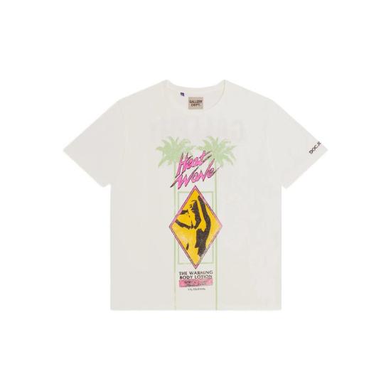 25FW 갤러리 디파트먼트 반팔 티셔츠 DJHW 10294 LGWHI WHITE