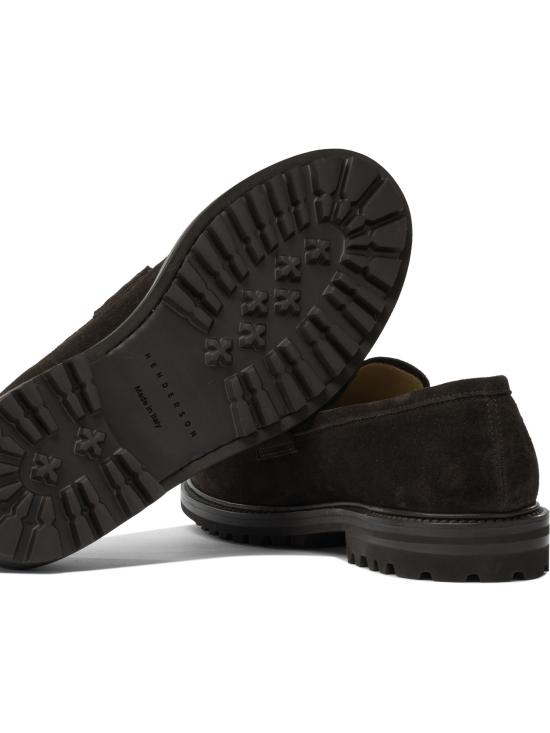 26FW 헨더슨 로퍼 83409157SUEDE MODICA Brown - HENDERSON