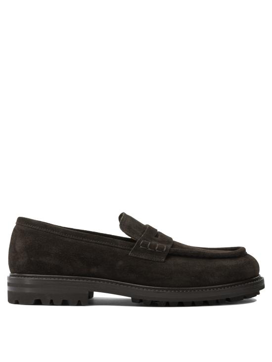 26FW 헨더슨 로퍼 83409157SUEDE MODICA Brown
