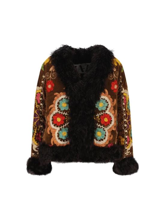 25FW Zazi 무톤 CC170 AI25 BROWN