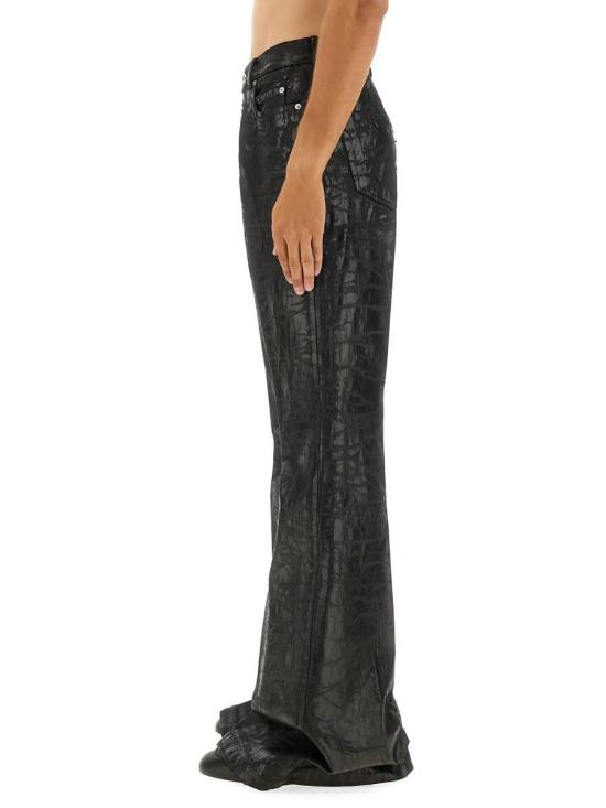 25FW 릭 오웬스 데님 팬츠 RR02E1335 BMC09 Black - RICK OWENS