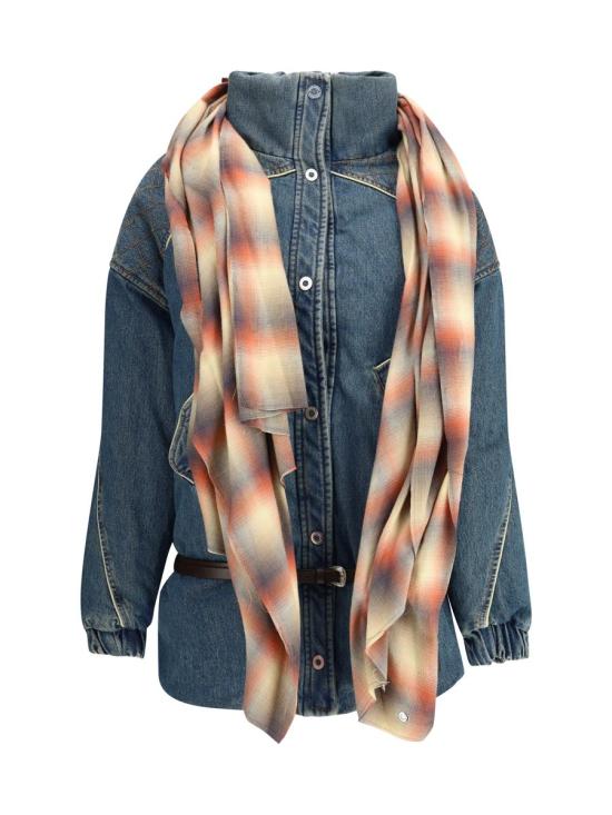 25FW 마벨 데님 자켓 AFW2006TEDEM01 DEMIN BLUE