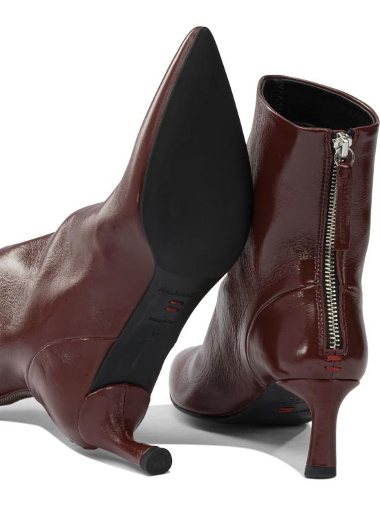 25FW 할마네라 부츠 GIL26GLAZE MOGANO Bordeaux - HALMANERA