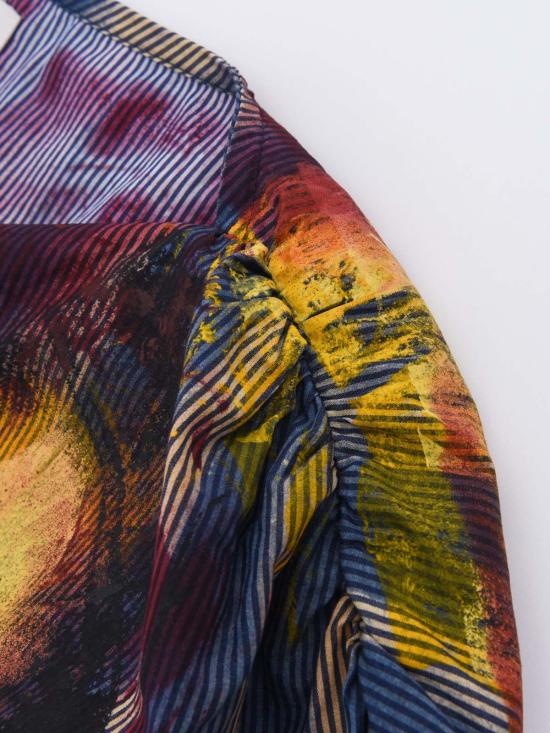  비비안웨스트우드 반팔 티셔츠 비비안 웨스트우드 하트 탑 멀티 - VIVIENNE WESTWOOD