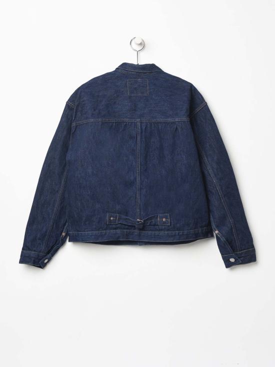  오어슬로우 데님 셔츠 Orslow Type1 40s 플리츠 프런트 블라우스 원워시 - ORSLOW