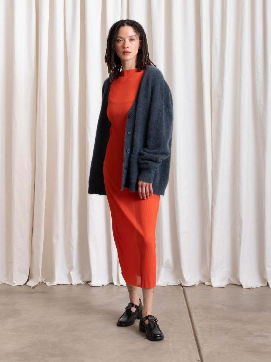  알리 골든 가디건 오버사이즈 모헤어 카디건 - ALI GOLDEN