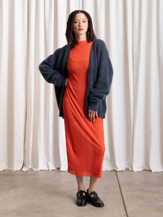  알리 골든 가디건 오버사이즈 모헤어 카디건 - ALI GOLDEN